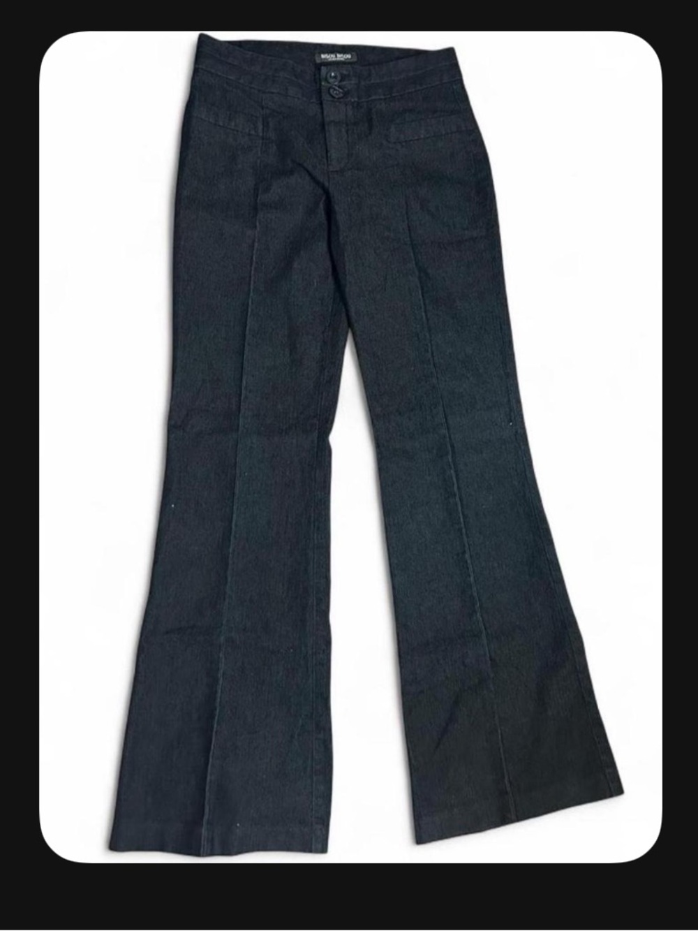 Bisou Bisou dark navy vintage Women's Flared Jeans